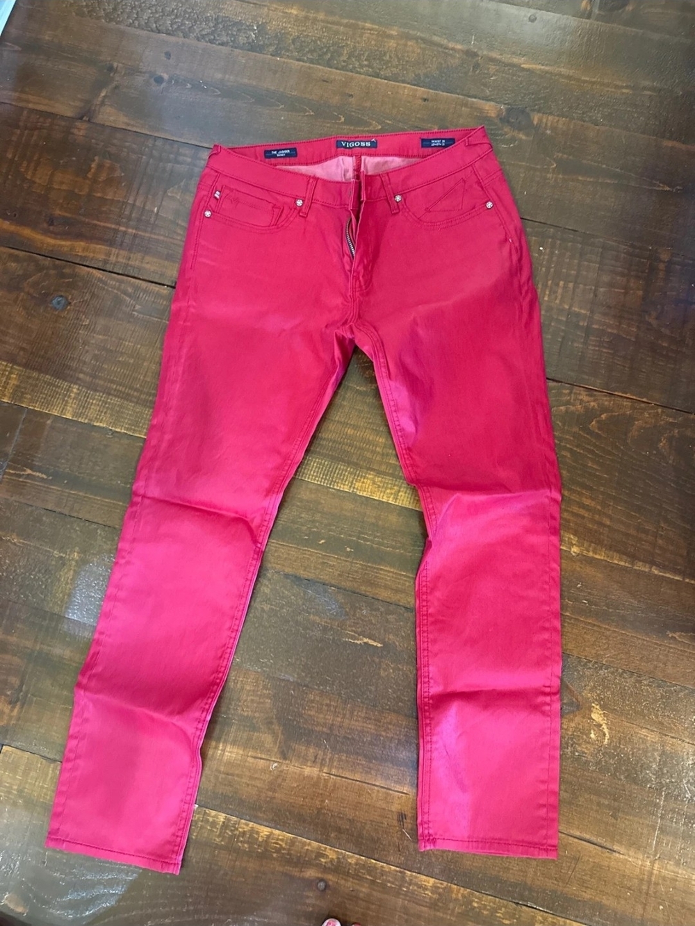 Vigoss Bright Pink Skinny Jeans